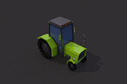 Low Poly Tractor, a Cars & Vehicle 3D Model by CreativeeArt (Thumbnail 2 of 8)