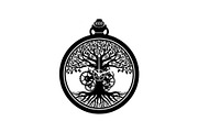Steampunk Tree of Life Symbol Bundle, an Illustration by yasushie (Thumbnail 22 of 31)
