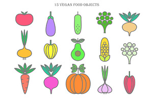 Vegan Food | Patterns and more