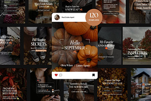 September Real Estate Templates