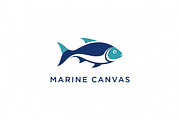 Marine Canvas Fish, a Branding & Logo Template by Logocreative (Thumbnail 2 of 2)