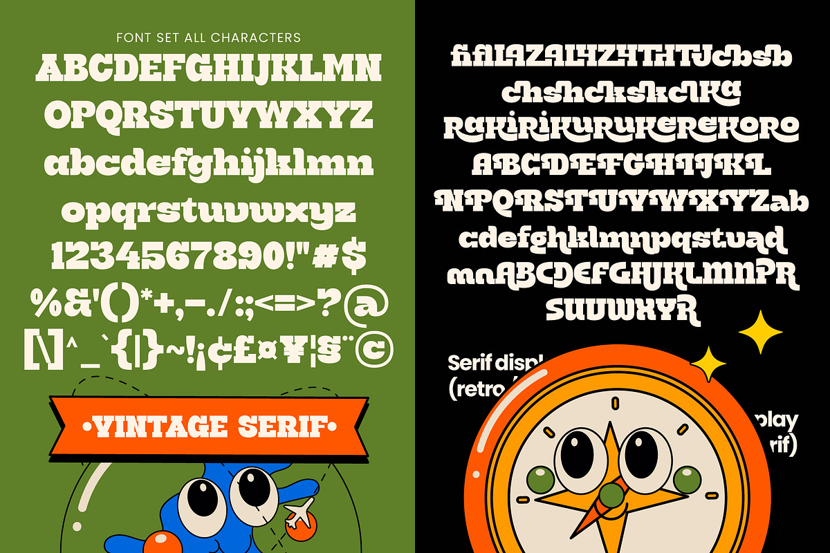 Groovy Bigsky Retro Vintage Serif, a Serif Font by timelesstype.co (Photo 14 of 15)