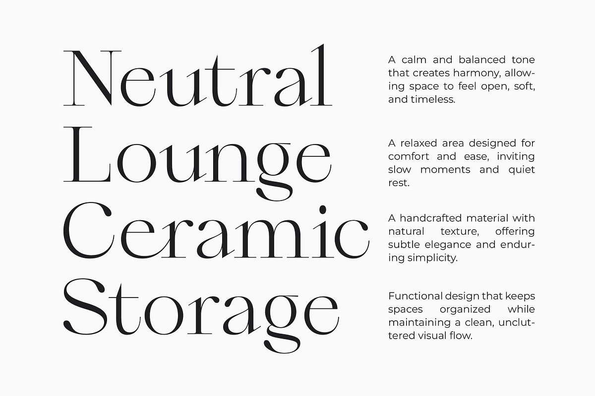 Qiona Elegant Modern Serif Font, a Serif Font by timelesstype.co (Photo 8 of 20)
