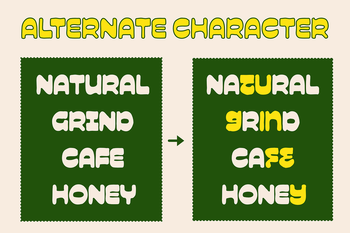 Scrumble | Playful Handwritten Font, a Handwritten Font by Griyo Type (Photo 7 of 9)