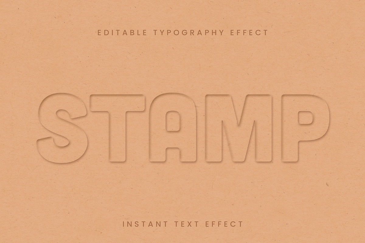 Debossed Paper Text Effect, a Templates & Theme by studiogstock (Photo 2 of 2)