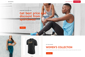 Sportswearify Store Shopify Template