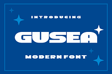 Gusea - Bold Modern Font