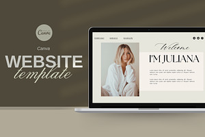 Coaching Website Canva, a Landing Page Template by ElladesignCo