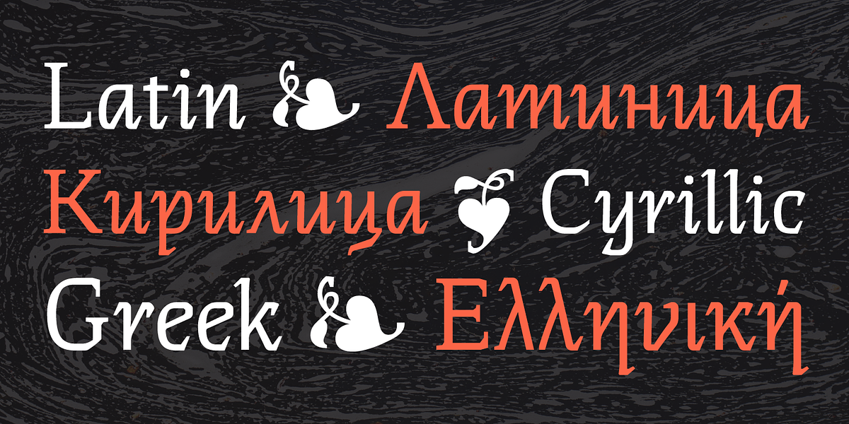 Thalweg Poetica, a Serif Font by Ani Dimitrova (Photo 6 of 15)