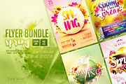Spring Flyer Bundle, a Flyer Template by InTheSky15 (Thumbnail 1 of 5)