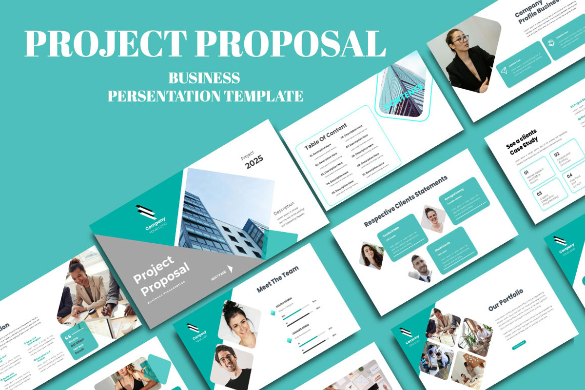 Project Proposal Keynote, a Presentation Template by yanindesign (Photo 1 of 4)