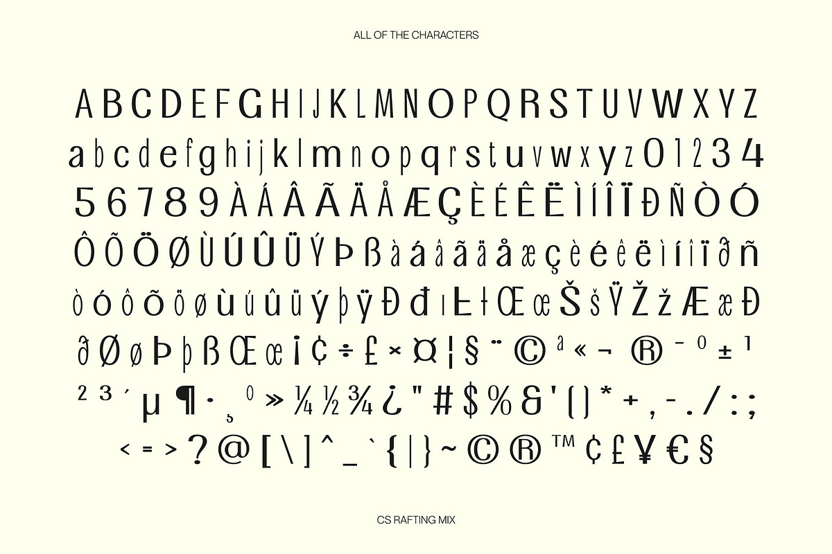 CS Rafting Mix, a Sans Serif Font by Craft Supply Co. (Photo 8 of 8)