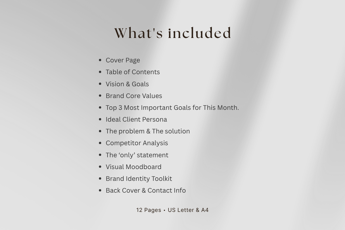 Solopreneur Business Workbook, a Stationery Template by batang (Photo 4 of 5)