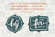 Auburn Extras Font + Vector, a Symbol Font by Albatross (Thumbnail 2 of 2)