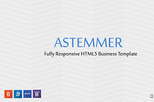 Astemmer HTML5 Responsive Business T