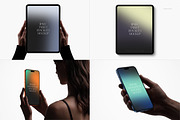 iPhone, iPad Pro, Laptop Mockup Set, an iPad Mockup by creatsy5 (Thumbnail 15 of 18)