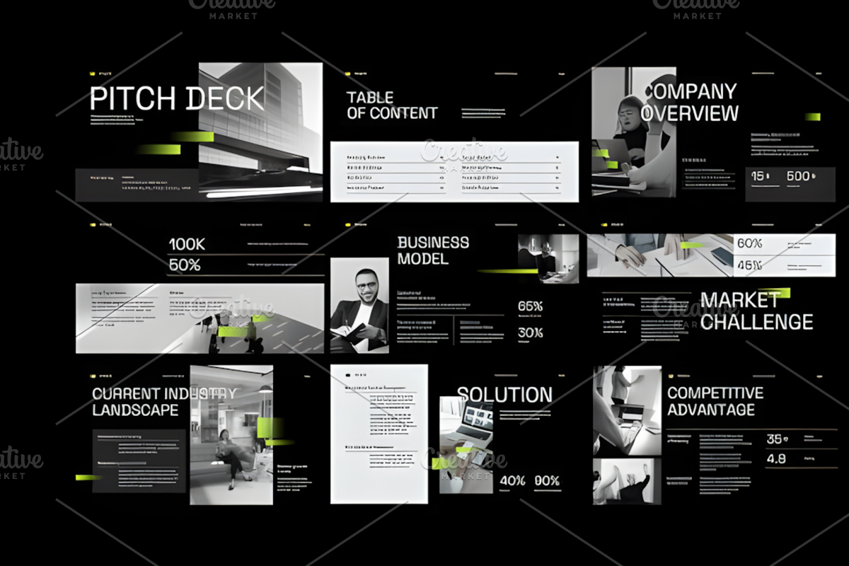 PRAGYA | Startup Pitch Deck, a Presentation Template by Ink Gallery (Photo 2 of 3)