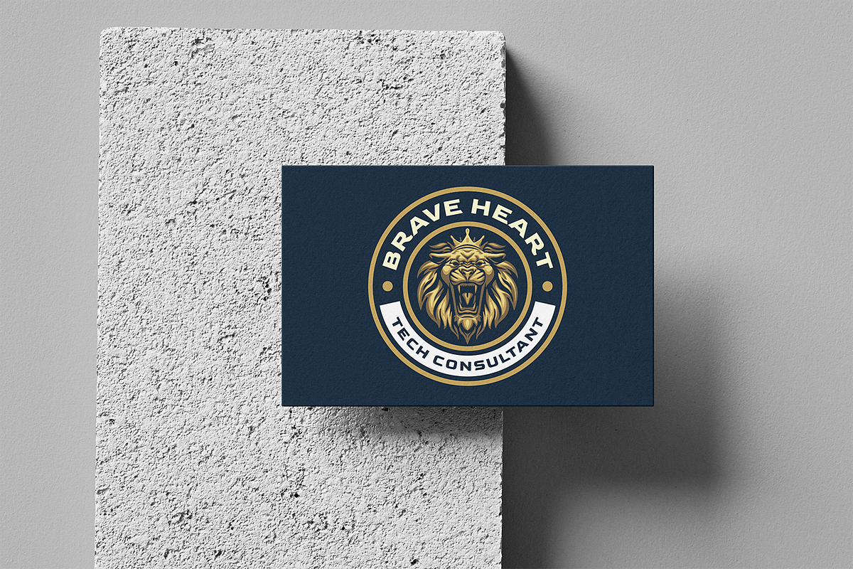 Gold Roaring King Lion Logo, a Branding & Logo Template by Suhandi (Photo 4 of 4)