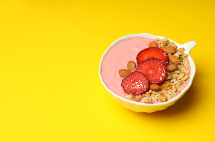 Concept of tasty and healthy food with smoothie, a Food & Drink Photo by AtlasStudio