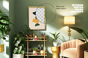 Poster Mockup Set Modern Interior #1, a Product Mockup by LEROY Design (Thumbnail 4 of 5)