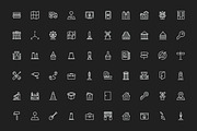 180 Real Estate Icons, an Outline Icon by FlatLineIcons (Thumbnail 4 of 4)