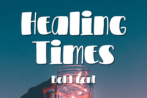 Healing Times - Bold Font