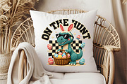 Crochet Dinosaur Easter Bunny Png, an Illustration by DreamCafeArt (Thumbnail 5 of 6)