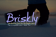 Briskly script & Aerle Thin sans, a Script Font by Radiqx Press (Thumbnail 1 of 3)