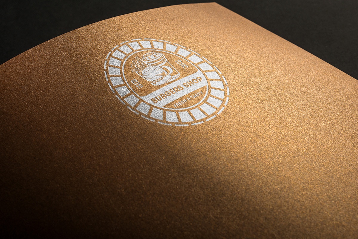 Fast food logo kit, a Branding & Logo Template by Alfazet Chronicles (Photo 7 of 13)