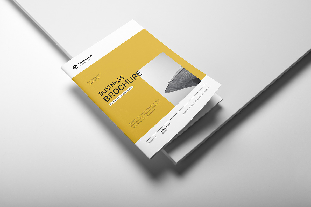 Business Brochure Template preview 3
