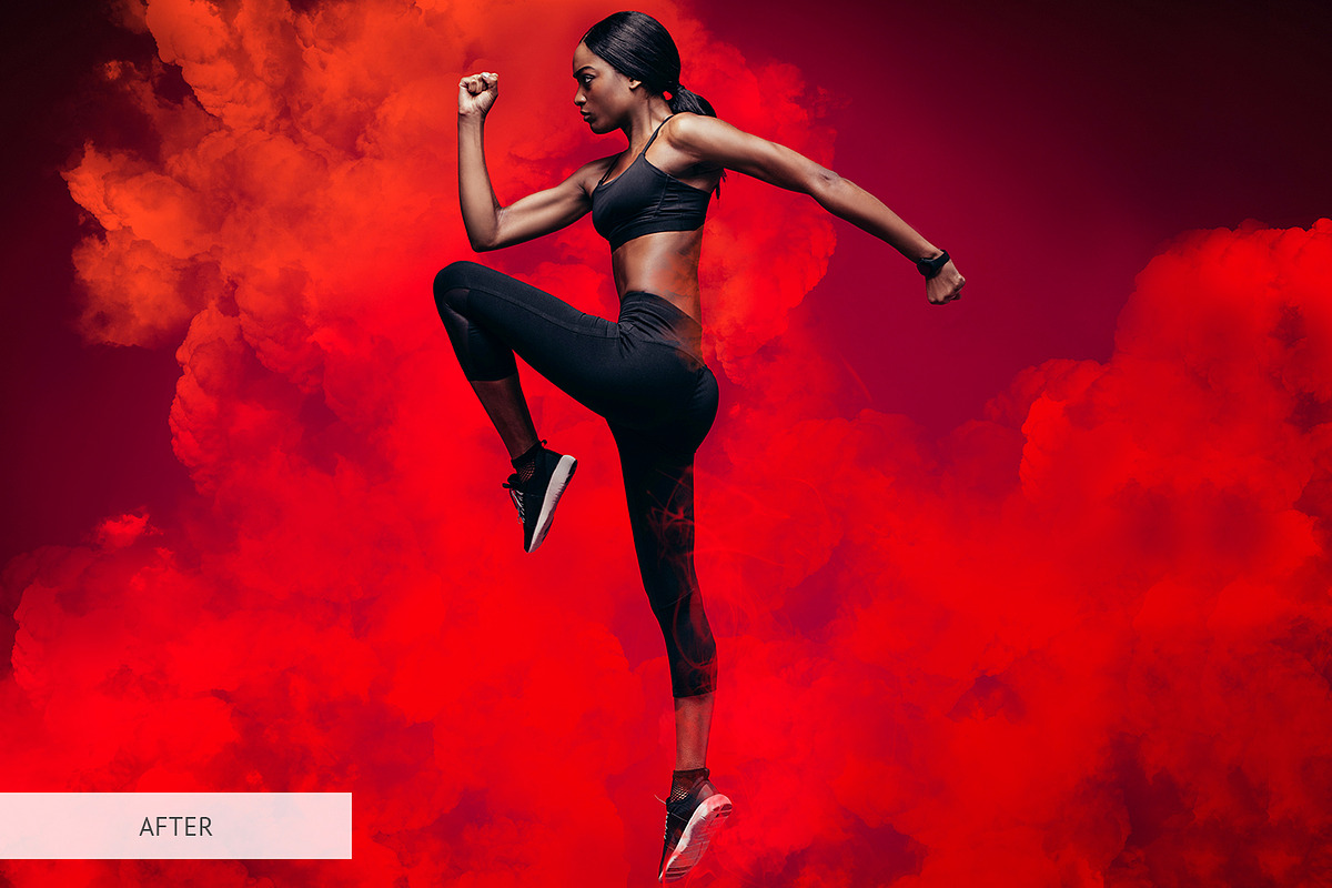 Red Smoke Photoshop Overlays, a Plug-in Add-On by FixThePhoto (Photo 24 of 34)