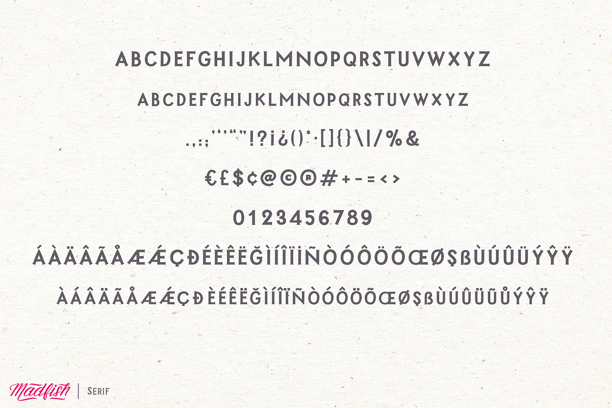Madfish Font Family ++ EXTRAS, a Script Font by Ayca Atalay (Photo 14 of 15)