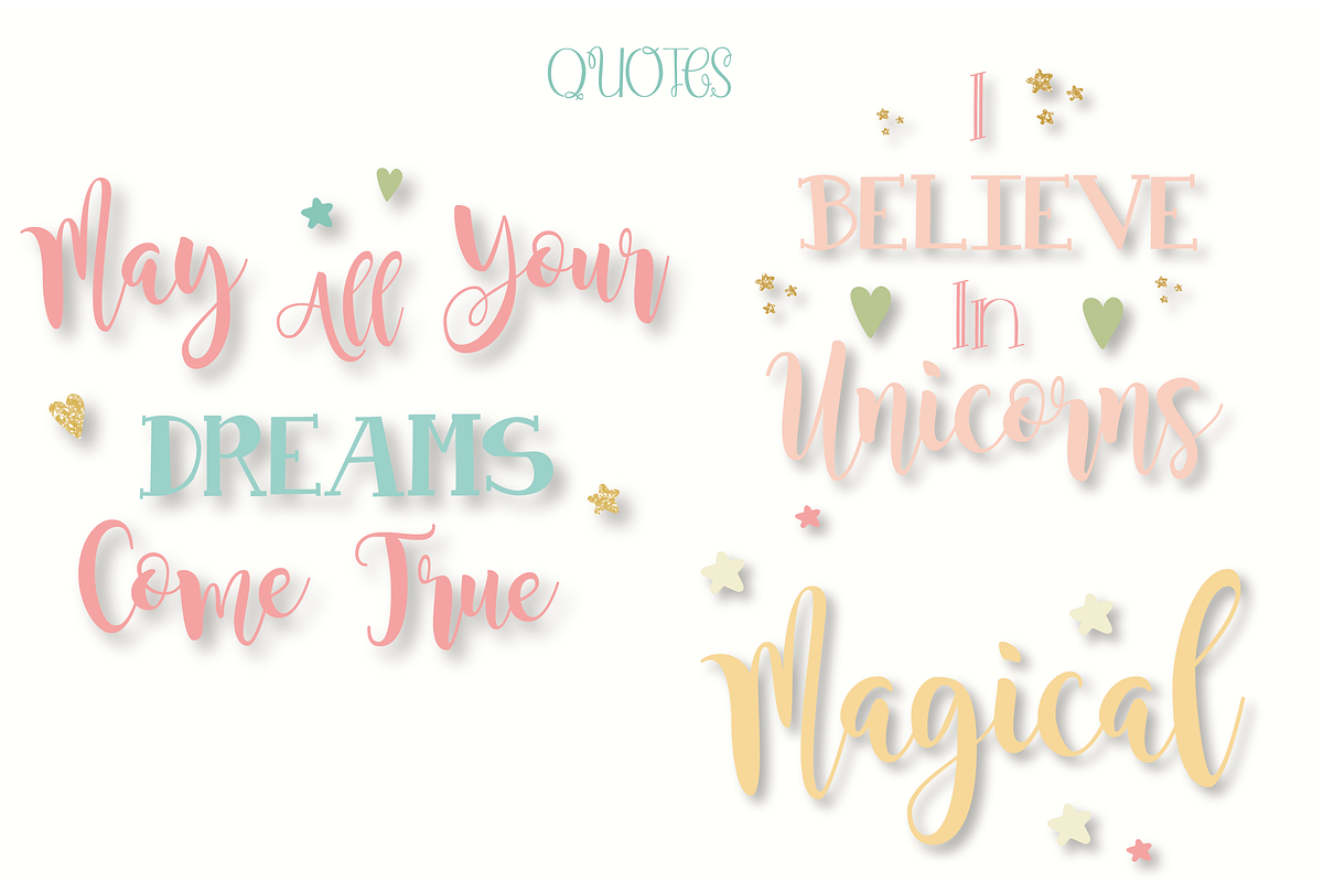 Sparkly Unicorns, an Illustration by Poppymoondesign (Photo 4 of 5)