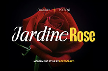 Jardine Rose Font Duo