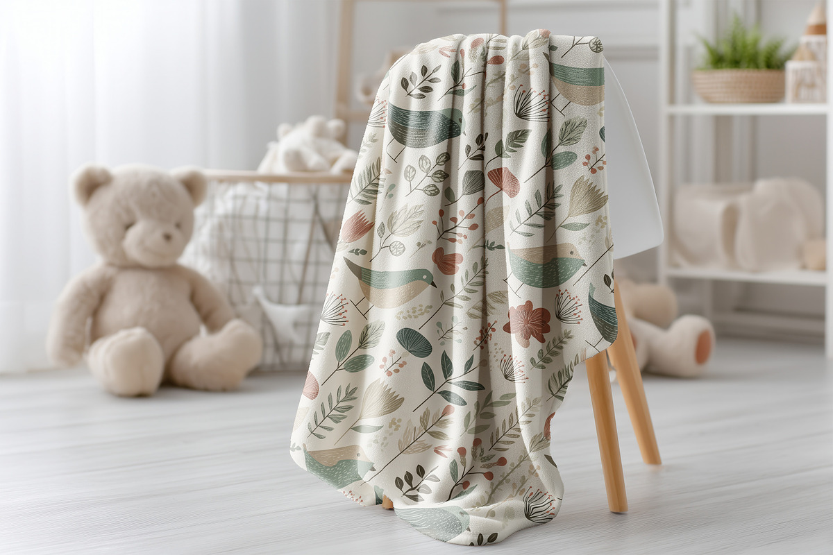 Nursery Interior Blanket Mockup PSD, a Household Mockup by 1001 mockups (Photo 7 of 7)