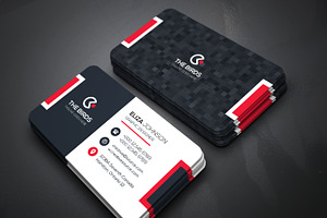 Business Card, a Business Card Template by Genereux Art