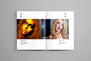 Fashion Magazine InDesign Layout, a Magazine Template by Minimalist Studio (Thumbnail 7 of 11)