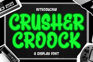 Crusher Croock Marker Graffiti Displ