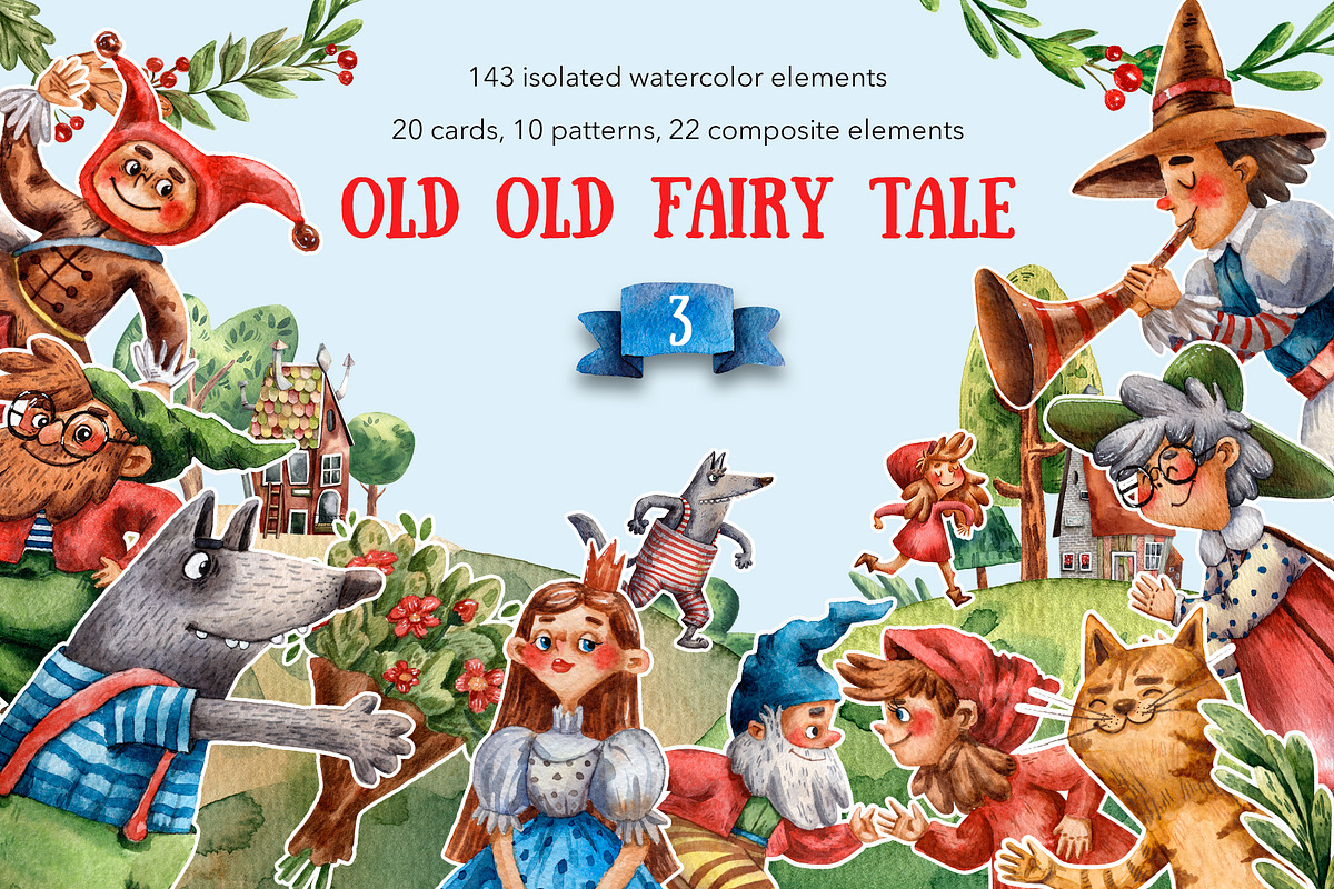 Old Old Fairy Tale 3, an Animal Illustration by Mashamashastu (Photo 1 of 16)