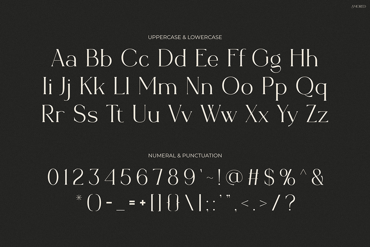 Amored, a Serif Font by Pinisi ART (Photo 9 of 10)