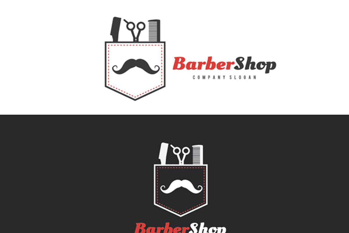 Barber Shop Logo, a Branding & Logo Template by rotree_man (Photo 4 of 4)
