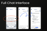 AI Chatbot Vercel UI Kit for Figma, an UI Kit Template by SupperNoodle (Thumbnail 2 of 8)