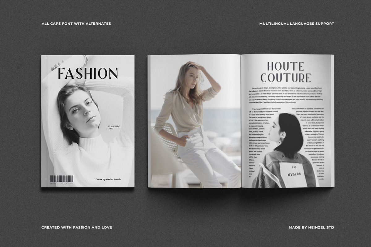 Koma - Minimalist Sans Serif, a Sans Serif Font by Heinzel Std (Photo 5 of 10)