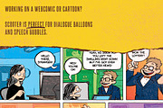Scooter | Comic Font [+ Freebies], a Sans Serif Font by Slogan Wanted (Thumbnail 2 of 4)