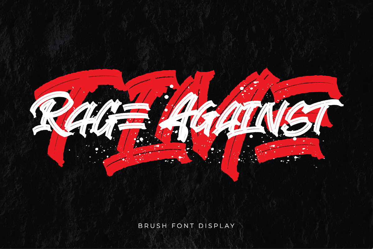 Grimraze - Brush Hand Lettering, a Script Font by Inviline.co (Photo 9 of 12)
