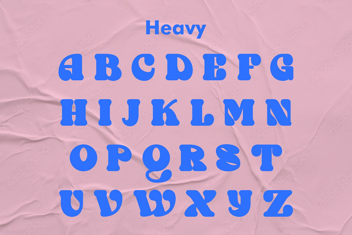 Wilson Bubble Retro Font, a Slab Serif Font by WhymoreArt (Photo 8 of 10)