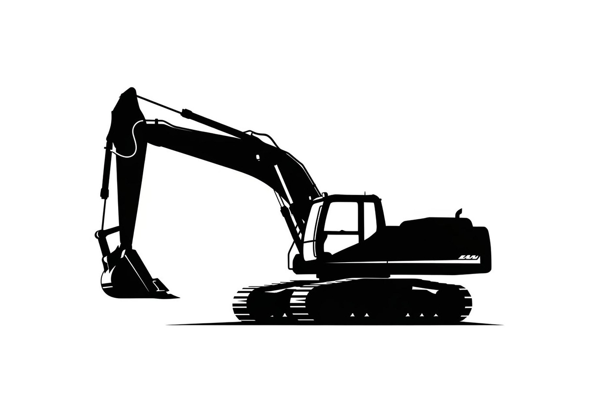 Excavator Construction Vector Bundle, an Illustration by Amazin_art (Photo 38 of 51)