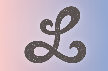 Hand-drawn Letter 'L'