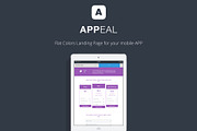 Appeal  - App Landing Page, a HTML Template by joaosaraiva (Thumbnail 3 of 4)