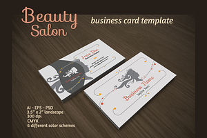 Beauty Salon Business Card